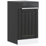 Panel para lavavajillas Lucca madera contrachapada negra de , Armarios de cocina - Ref: Foro24-853888, Precio: 27,83 €, Descu...