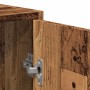 Mueble de baño con espejo de madera antigua madera ingeniería de , Muebles de baño - Ref: Foro24-856042, Precio: 75,55 €, Des...