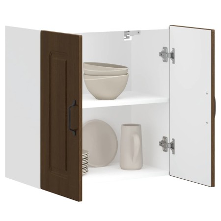 Armario de pared cocina Kalmar madera ingeniería roble marrón de , Armarios de cocina - Ref: Foro24-853584, Precio: 63,73 €, ...