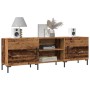 Mueble de TV madera de ingeniería envejecida 150x30x50 cm de , Muebles TV - Ref: Foro24-857328, Precio: 100,94 €, Descuento: %
