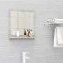 Concrete gray plywood bathroom mirror 40x10.5x37 cm by vidaXL, bathroom vanities - Ref: Foro24-804557, Price: 24,61 €, Discou...