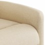 Sillón reclinable de tela crema de , Sillones - Ref: Foro24-4015604, Precio: 188,60 €, Descuento: %