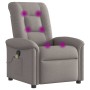 Sillón de masaje reclinable de tela gris taupé de , Sillones - Ref: Foro24-4015633, Precio: 212,02 €, Descuento: %