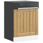 Panel lavavajillas Lucca madera contrachapada roble artesanal de , Armarios de cocina - Ref: Foro24-853906, Precio: 34,21 €, ...
