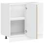 Mueble bajo para fregadero Lucca madera artesanal de roble de , Armarios de cocina - Ref: Foro24-854317, Precio: 95,20 €, Des...