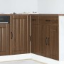 Panel para lavavajillas Lucca madera contrachapada roble marrón de , Armarios de cocina - Ref: Foro24-854315, Precio: 93,67 €...