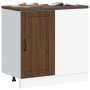 Panel para lavavajillas Lucca madera contrachapada roble marrón de , Armarios de cocina - Ref: Foro24-854315, Precio: 93,67 €...