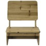 Silla de jardín madera de pino impregnada 60x64x70,5 cm de , Sillas de jardín - Ref: Foro24-859311, Precio: 76,75 €, Descuent...
