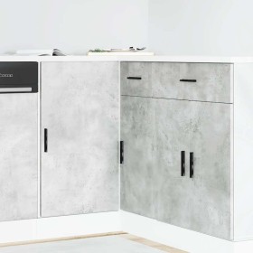 Mueble bajo para fregadero de madera ingeniería gris hormigón de , Armarios de cocina - Ref: Foro24-854292, Precio: 73,53 €, ...