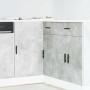 Mueble bajo para fregadero de madera ingeniería gris hormigón de , Armarios de cocina - Ref: Foro24-854292, Precio: 73,53 €, ...