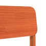 Sillas de jardín 2 uds marrón cera 60x52,5x72 cm de , Sillas de jardín - Ref: Foro24-859324, Precio: 116,85 €, Descuento: %