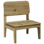 Sillas de jardín 2 uds 60x52,5x72 cm madera de pino impregnada de , Sillas de jardín - Ref: Foro24-859326, Precio: 114,96 €, ...