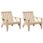 Sillas Adirondack de jardín 2 unidades 75x77x77 cm de , Sillas de jardín - Ref: Foro24-859332, Precio: 136,35 €, Descuento: %