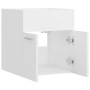 Armario para lavabo madera contrachapada blanco 41x38,5x46 cm de vidaXL, Muebles de baño - Ref: Foro24-804638, Precio: 39,34 ...