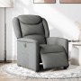 Sillón reclinable eléctrico de tela gris oscuro de , Sillones - Ref: Foro24-3303175, Precio: 235,62 €, Descuento: %