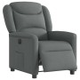Sillón reclinable eléctrico de tela gris oscuro de , Sillones - Ref: Foro24-3303175, Precio: 235,62 €, Descuento: %