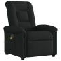 Sillón reclinable de masaje eléctrico tela negro de , Sillones - Ref: Foro24-3303246, Precio: 258,65 €, Descuento: %