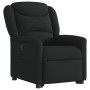 Sillón reclinable elevable tela negro de , Sillones - Ref: Foro24-3303196, Precio: 255,50 €, Descuento: %