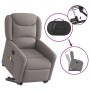 Sillón de masaje eléctrico reclinable elevable tela taupé de , Sillones - Ref: Foro24-3303231, Precio: 323,06 €, Descuento: %