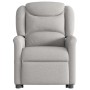 Sillón de masaje eléctrico reclinable elevable tela gris nube de , Sillones - Ref: Foro24-3303233, Precio: 339,89 €, Descuent...