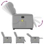 Sillón de masaje eléctrico reclinable elevable tela gris nube de , Sillones - Ref: Foro24-3303233, Precio: 339,89 €, Descuent...