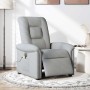 Sillón reclinable de masaje eléctrico tela gris claro de , Sillones - Ref: Foro24-3303244, Precio: 242,98 €, Descuento: %