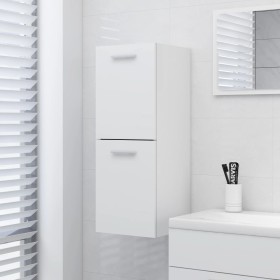 Armario de baño madera contrachapada blanco 30x30x80 cm de vidaXL, Muebles de baño - Ref: Foro24-804988, Precio: 54,70 €, Des...