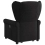 Sillón reclinable elevable tela negro de , Sillones - Ref: Foro24-3303376, Precio: 272,71 €, Descuento: %