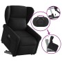 Sillón reclinable elevable tela negro de , Sillones - Ref: Foro24-3303376, Precio: 272,71 €, Descuento: %