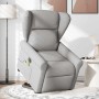 Sillón de masaje eléctrico reclinable elevable tela gris nube de , Sillones - Ref: Foro24-3303413, Precio: 345,73 €, Descuent...