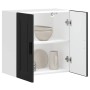 Mueble de pared de cocina Porto madera contrachapada negra de , Armarios de cocina - Ref: Foro24-854058, Precio: 66,44 €, Des...