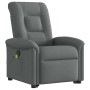 Silla de masaje reclinable de pie de tela gris oscuro de , Sillones - Ref: Foro24-3303265, Precio: 265,63 €, Descuento: %