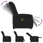 Sillón de masaje eléctrico reclinable elevable tela negro de , Sillones - Ref: Foro24-3303286, Precio: 346,48 €, Descuento: %