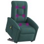 Sillón masaje eléctrico reclinable elevable tela verde oscuro de , Sillones - Ref: Foro24-3303290, Precio: 321,07 €, Descuent...