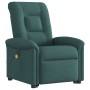 Sillón masaje eléctrico reclinable elevable tela verde oscuro de , Sillones - Ref: Foro24-3303290, Precio: 321,07 €, Descuent...