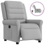 Sillón reclinable eléctrico de tela gris nube de , Sillones - Ref: Foro24-3303303, Precio: 243,71 €, Descuento: %