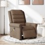 Sillón reclinable de masaje eléctrico tela marrón de , Sillones - Ref: Foro24-3303308, Precio: 247,74 €, Descuento: %