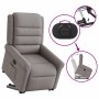 Sillón eléctrico reclinable elevable de tela gris taupe de , Sillones - Ref: Foro24-3303341, Precio: 346,80 €, Descuento: %