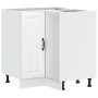 Mueble bajo esquinero de cocina Lucca madera ingeniería blanca de , Armarios de cocina - Ref: Foro24-853747, Precio: 113,56 €...