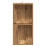 Mueble de esquina madera ingeniería roble artisan 33x33x67 cm de , Taquillas y armarios de almacenamiento - Ref: Foro24-85671...