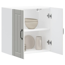 Armario de pared de cocina Lucca madera ingeniería blanca de , Armarios de cocina - Ref: Foro24-853817, Precio: 54,10 €, Desc...