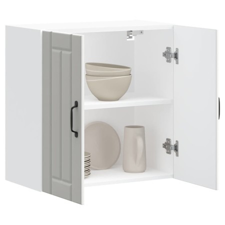 Armario de pared de cocina Lucca madera ingeniería blanca de , Armarios de cocina - Ref: Foro24-853817, Precio: 54,10 €, Desc...