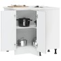 Mueble bajo esquina de cocina Lucca madera reconstituida de , Armarios de cocina - Ref: Foro24-853751, Precio: 105,61 €, Desc...