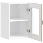 Armario pared cocina puerta de cristal Lucca roble sonoma de , Armarios de cocina - Ref: Foro24-853770, Precio: 56,97 €, Desc...