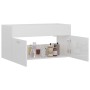 Armario para lavabo contrachapada blanco brillo 90x38,5x46 cm de vidaXL, Muebles de baño - Ref: Foro24-804671, Precio: 34,17 ...