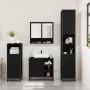 Juego de muebles de baño 3 pzas madera contrachapada negro de , Muebles de baño - Ref: Foro24-3300995, Precio: 225,19 €, Desc...