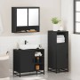 Juego de muebles de baño 3 pzas madera contrachapada negro de , Muebles de baño - Ref: Foro24-3300995, Precio: 225,19 €, Desc...