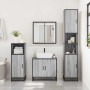 Set de muebles de baño 3 pzas madera contrachapada gris sonoma de , Muebles de baño - Ref: Foro24-3300948, Precio: 216,57 €, ...