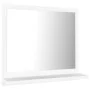 Espejo de baño madera contrachapada blanco 40x10,5x37 cm de vidaXL, Tocadores de baño - Ref: Foro24-804553, Precio: 27,44 €, ...