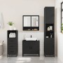 Juego de muebles de baño 3 pzas madera contrachapada negro de , Muebles de baño - Ref: Foro24-3301035, Precio: 231,63 €, Desc...